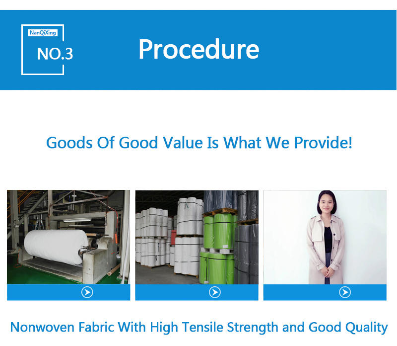 laminated non woven fabric manufacturer non with Nanqixing Brand