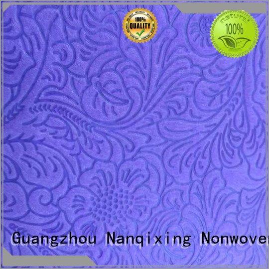 non woven fabric for sale spunbond perforated Nanqixing Brand