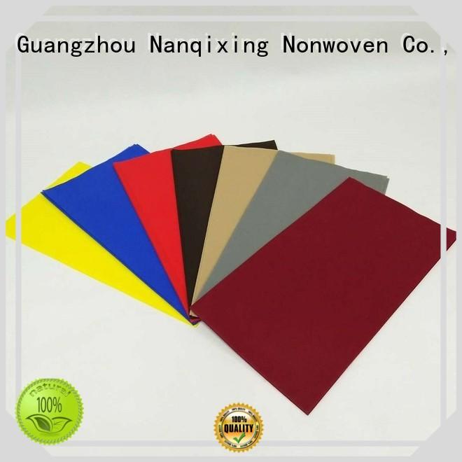Nanqixing Brand designs table perforated custom non woven fabric for sale