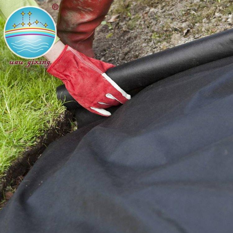 Black Nonwoven Fabric for Weed Control Mat with Anti-UV treated