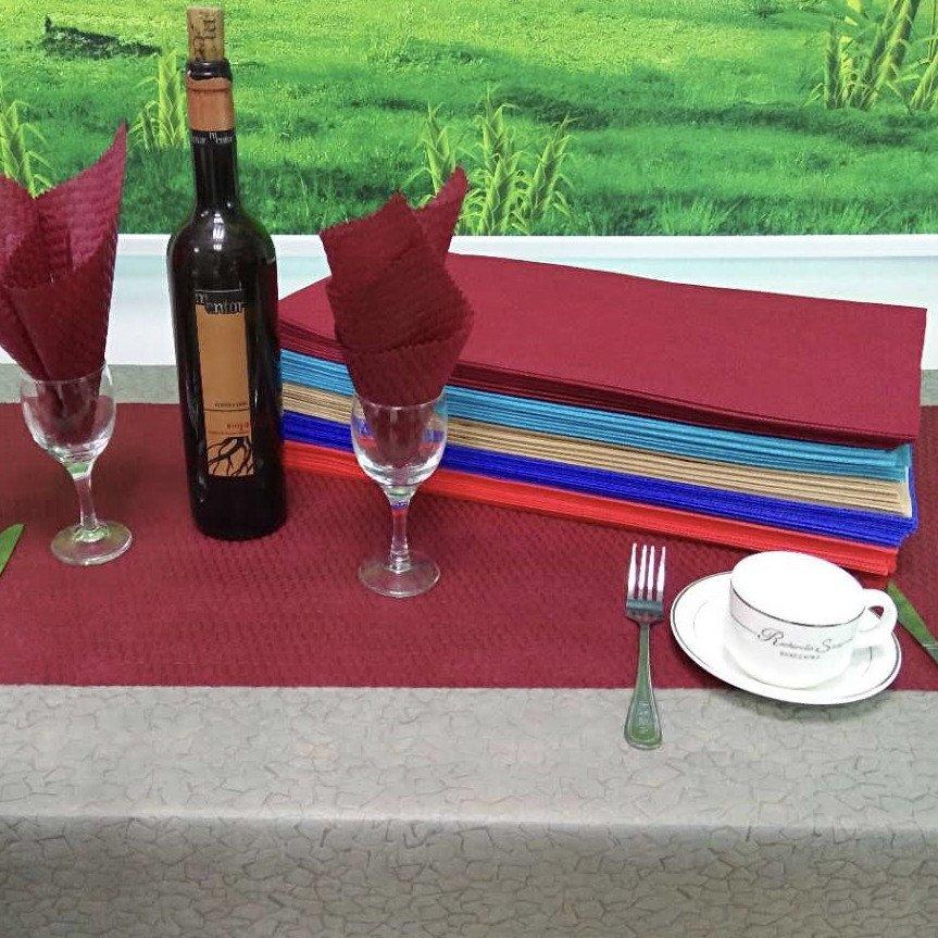 Flower Pattern TNT Disposable Eco-friendly Tablecloth