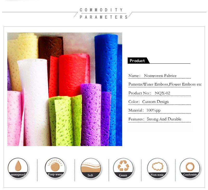Custom various textile Non Woven Material Suppliers Nanqixing applications