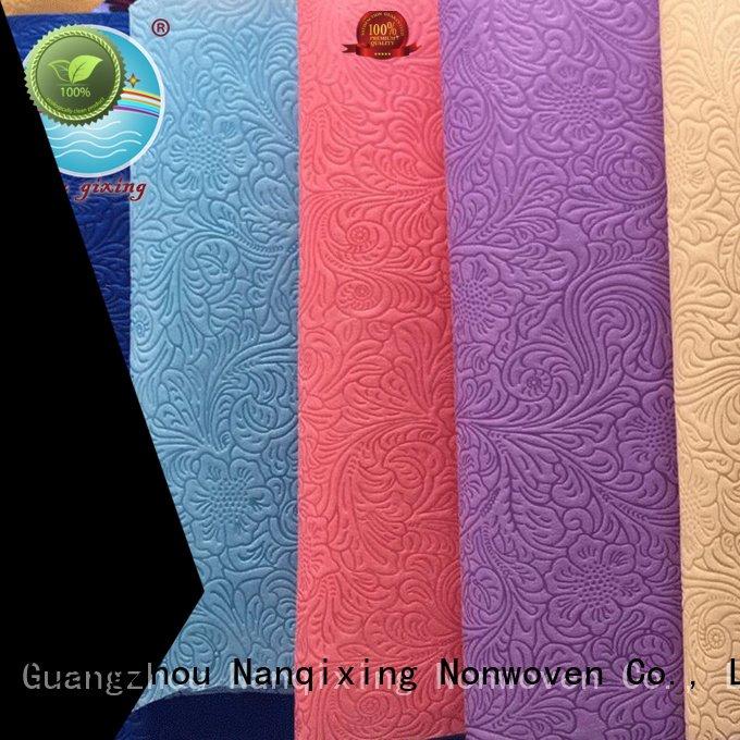 Non Woven Material Wholesale good fabric usage different Nanqixing