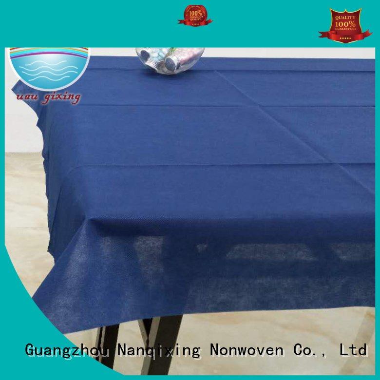 sizes designs Nanqixing non woven tablecloth