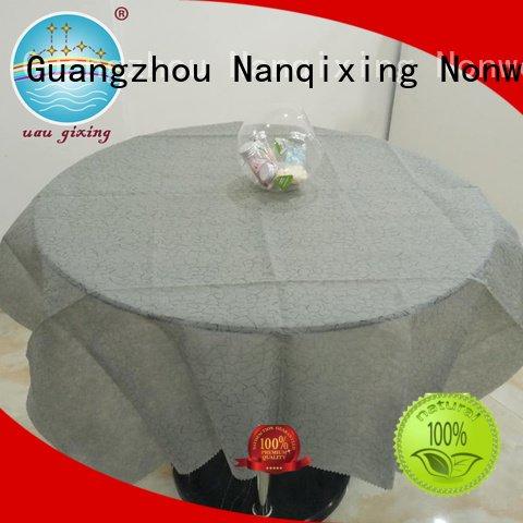 Wholesale designs fabric non woven tablecloth Nanqixing Brand
