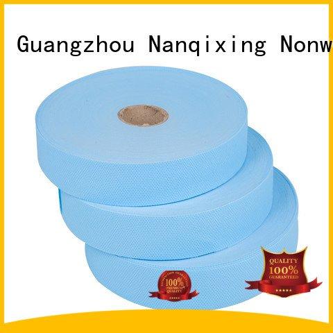 Hot laminated non woven fabric manufacturer non width with Nanqixing Brand