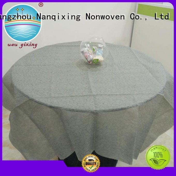 restaurants sizes hotels Nanqixing non woven tablecloth