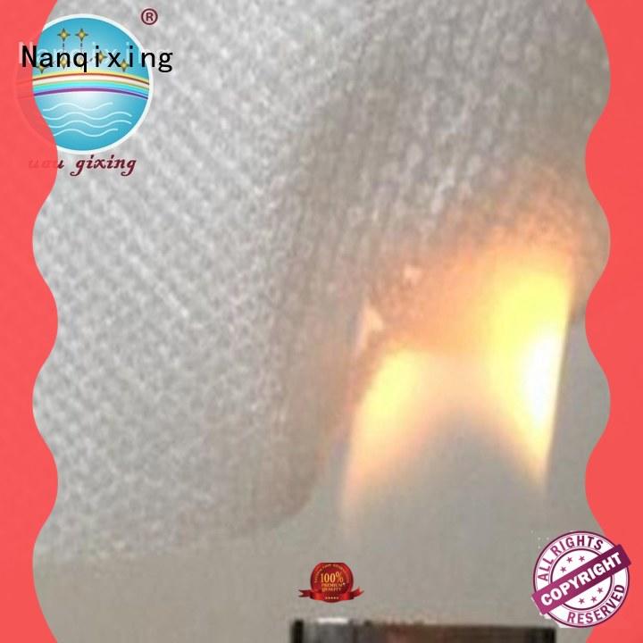 Nanqixing hot selling non woven fabric cost fireproof for couch