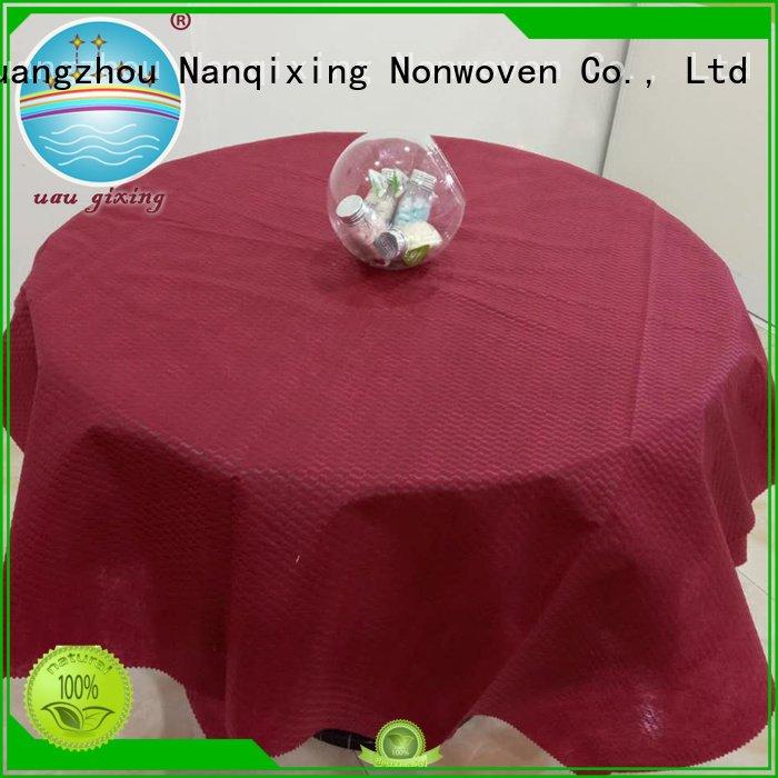 OEM non woven fabric for sale sizes fabric cloth non woven tablecloth