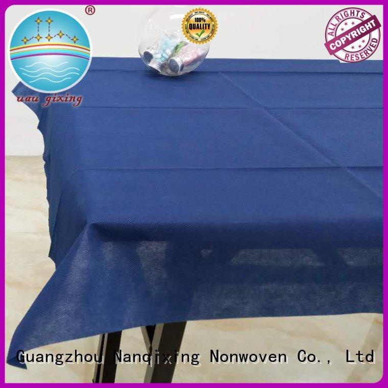 Custom wedding non woven tablecloth cloth non woven fabric for sale