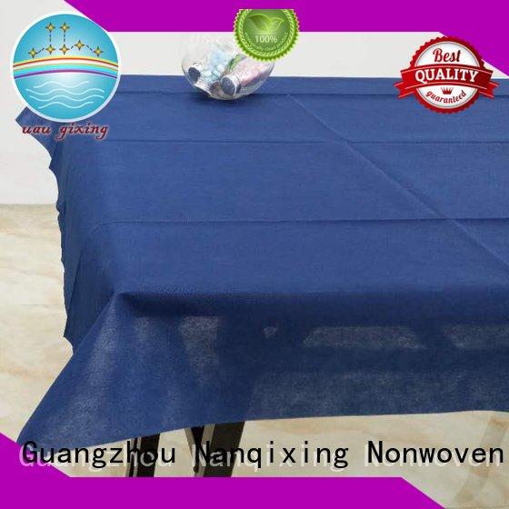 parties various nonwoven style Nanqixing non woven tablecloth