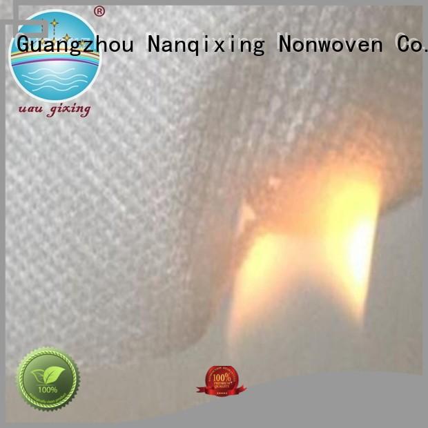 upholstery nonwoven furnishings Nanqixing Brand pp spunbond nonwoven fabric