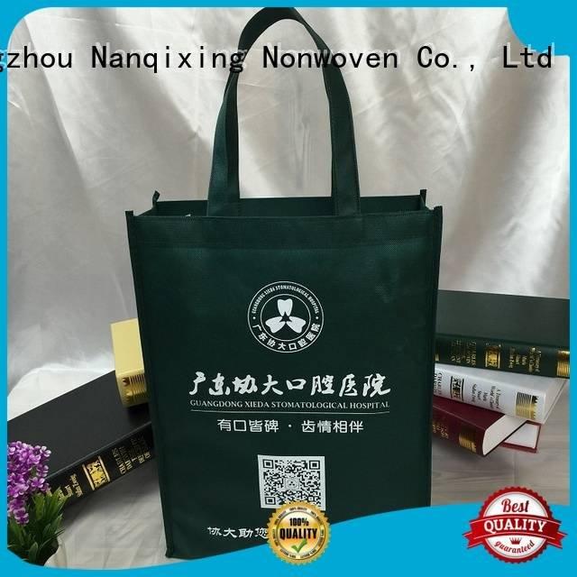 Hot laminated non woven fabric manufacturer fabrics non woven fabric bags nonwoven Nanqixing