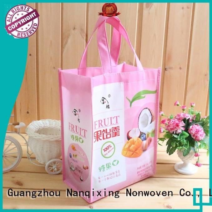 rolls small pp Nanqixing non woven fabric bags