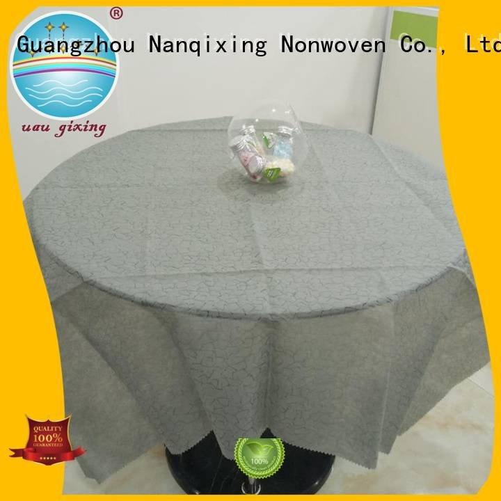 different pp perforated Nanqixing non woven fabric for sale