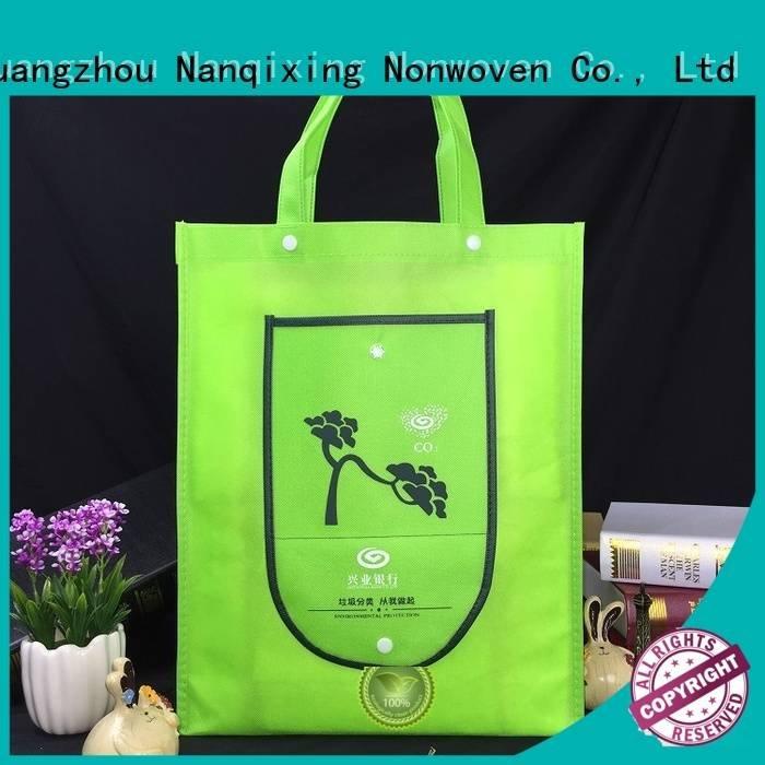laminated non woven fabric manufacturer ecofriendly pp non woven fabric bags Nanqixing Warranty
