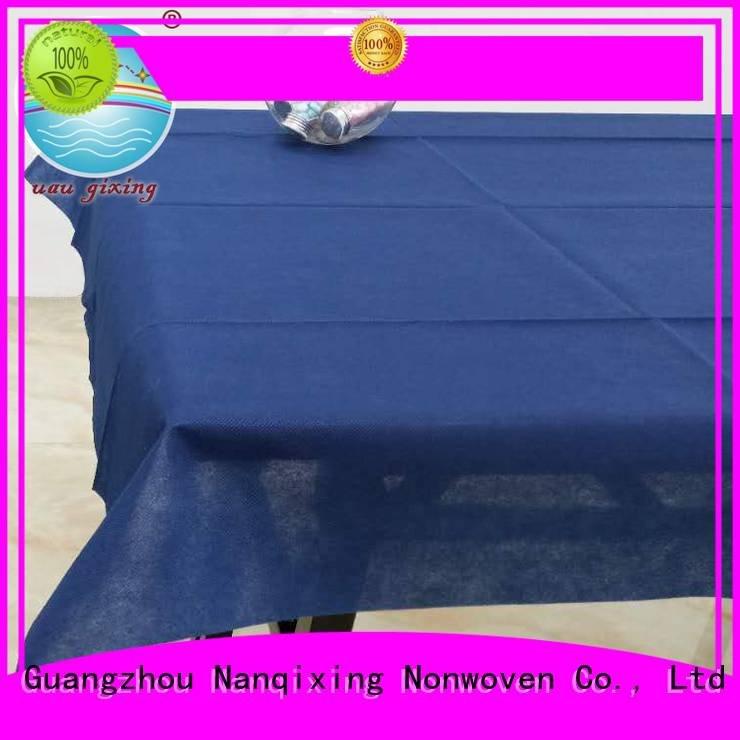 perforated spunbond parties pp Nanqixing non woven tablecloth